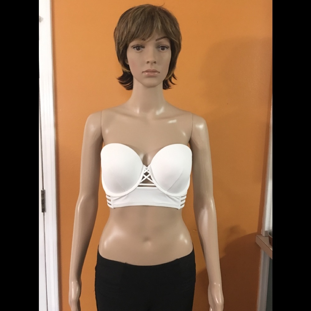 Victoria’s Secret strapless swim top